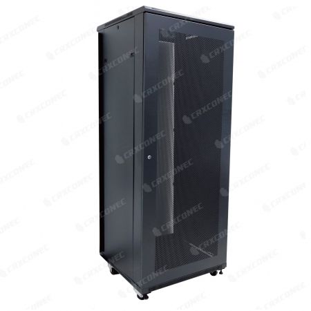 Biztonságos záras hálózati szekrény szellőző ajtóval - Biztonságos záras hálózati szekrény szellőző ajtóval
